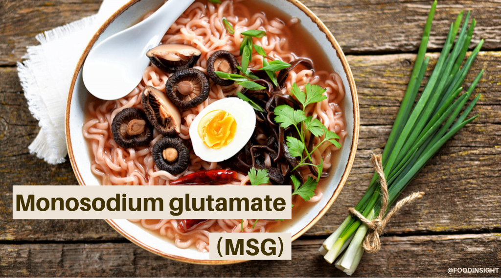 Nutrition 101 Video Series: Monosodium glutamate (MSG)