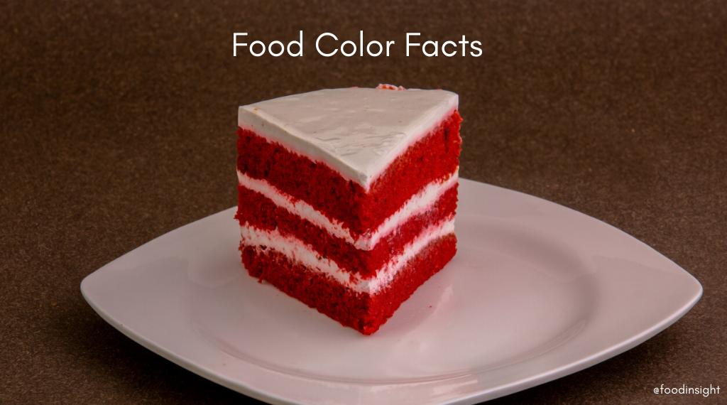 Food Color Facts