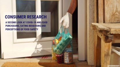 Consumer Survey: A Second Look at COVID-19’s Impact on Food Purchasing, Eating Behaviors and Perceptions of Food Safety